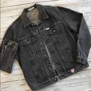 Vintage Black Jean Jacket